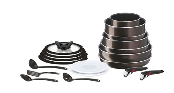 2. Tefal Ingenio Xl Force Titanyum 2x 19 Parça Maxi Tava Tencere Seti