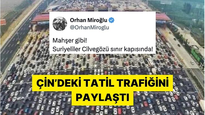 Ak Partili Milletvekili Cilvegözü Sınır Kapısı Diye Çin'den Fotoğraf Paylaştı