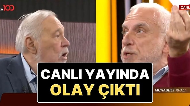 Hastaneden Çıkan İlber Ortaylı Canlı Yayında Kavga Edip Programı Terk Etti