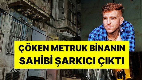 Fatih'te Metruk Bina Çöktü! 3 Bina Boşaltıldı: Sahibi Şarkıcı Gökhan Özoğuz Çıktı