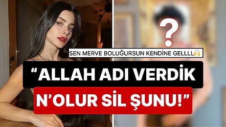 Merve Boluğur Farklı Tarzını İlan Eden Karelerine Yenisini Ekleyince Takipçileri "Sil Lütfen" Diye Yalvardı!