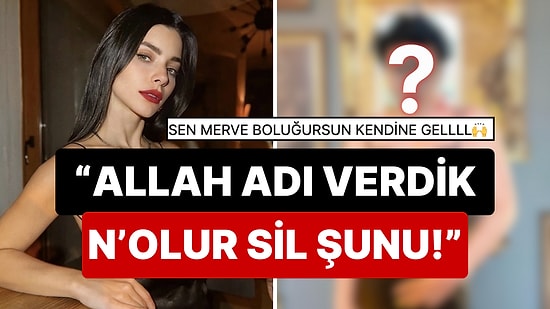 Merve Boluğur Farklı Tarzını İlan Eden Karelerine Yenisini Ekleyince Takipçileri "Sil Lütfen" Diye Yalvardı!