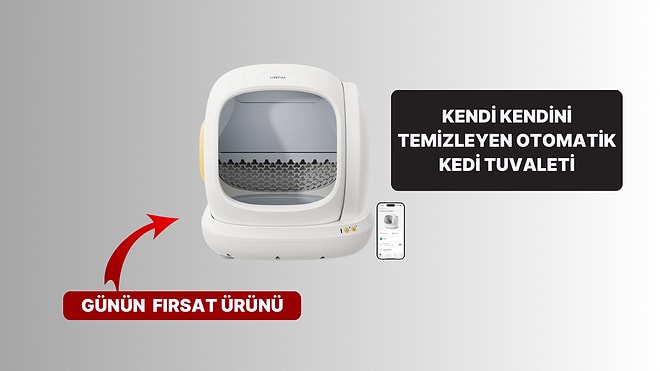 Günün Fırsatı:UBPET Ubtech Ucat C20 Akıllı Otomatik Kedi Tuvaleti İndirimde!