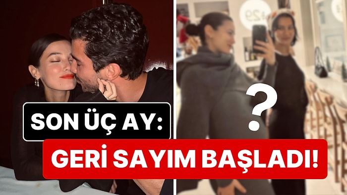 Bebeğine Kavuşmasına Yaklaşık 3 Ay Kalan Pınar Deniz'den 'Göbüş' Güncellemesi Geldi!