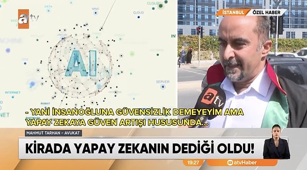 Peki, kira bedeli hesaplamada, "Yapay zekanın verdiği karara güvenecek misiniz?"