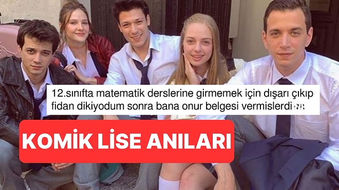 Komik Lise Anılarını Anlatarak Maziye Götüren Kullanıcılar