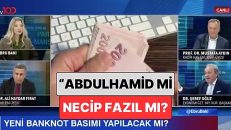 Yeni Banknotlar mı Geliyor? Dr. Şeref Oğuz “Yeni Banknotların Üzerine Kimin Resmi Olacağı Tartışılıyor" Dedi