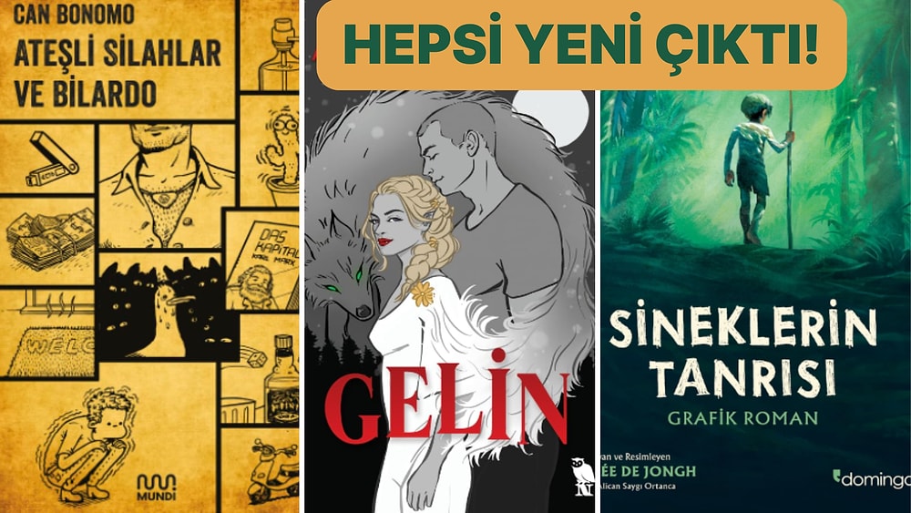 Yeni Çıktığı Halde Çok Satanlar Arasına Girmiş 11 Kitap Önerisi