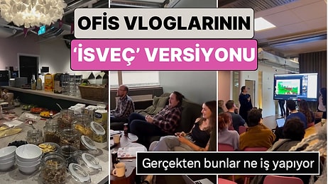 Her İzlediğimizde "Bunlar Ne İş Yapıyor" Dedirten Ofis Vloglarının İsveç Versiyonu Geldi