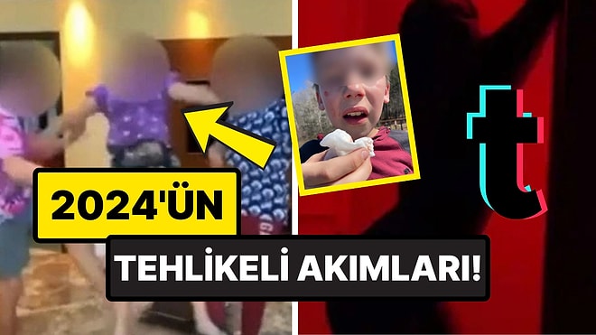 Ölümle Burun Buruna Geldiler: 2024 Yılına Damgasını Vurmuş Birbirinden Tehlikeli TikTok Akımları