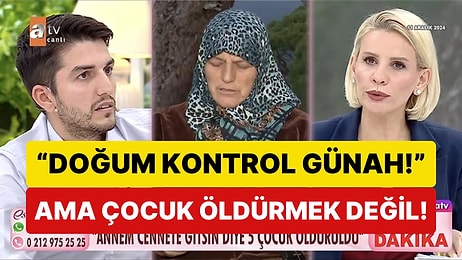 "Doğum Kontrol Günah!": Esra Erol’u İzlerken Yine İnsanlığımızdan Utandık!