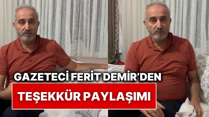 Kalp Krizi Geçiren Gazeteci Ferit Demir O Esnada Kendisini Uyandıran Kedisine Teşekkür Etti