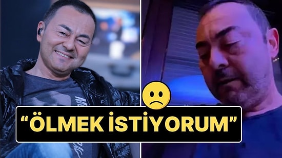 Son Dönemde Yaşadığı Sorunlardan Bunalan Serdar Ortaç Canlı Yayında “Ölmek İstiyorum” Dedi