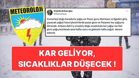 Kar, Yağmur, Çığ: Evden Çıkarken İki Kere Düşünün! Meteorolojik Uyarılar Peş Peşe Geldi