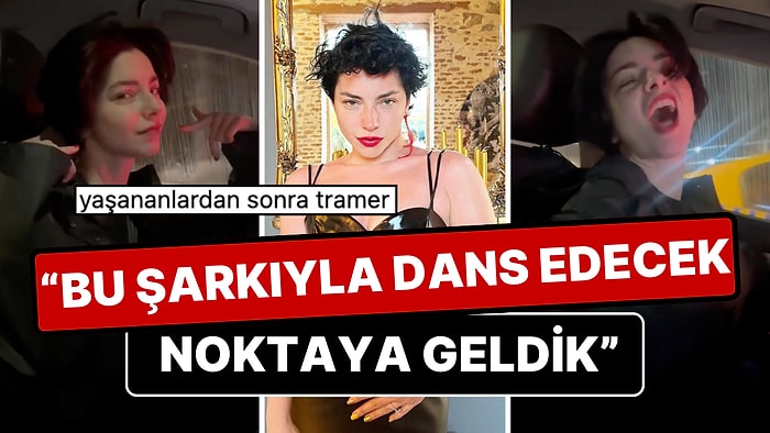 Saçlarını Kestirip Mental Sağlığını Rafa Kaldıran Merve Boluğur, Muazzez Ersoy'un Şarkısıyla Dans Etti