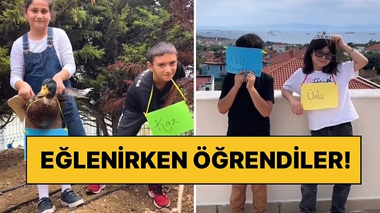 Öğrencileri Eş Sesli Kelimeleri Öğrensin Diye Harika Bir Etkinlik Yapan Yaratıcı Öğretmen!