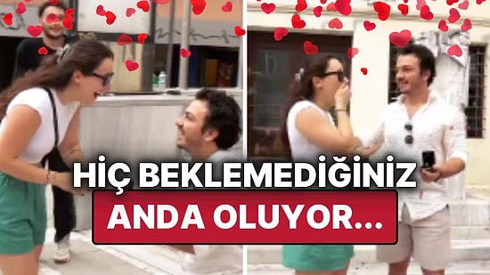 Kadıköy’de Sokak Dansçılarıyla Başlayan Eğlence, Evlenme Teklifine Dönüştü!