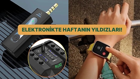 Kablosuz Yaka Mikrofonundan Xiaomi Redmi Watch 3 Akıllı Saate: Haftanın En Çok Satan Elektronik Ürünleri!