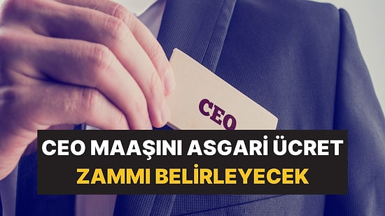 Sadece 17 bin TL Maaş Alan Değil CEO da Asgari Ücret Zammını Bekliyor: CEO Maaşlarını 2025 Zammı Belirleyecek