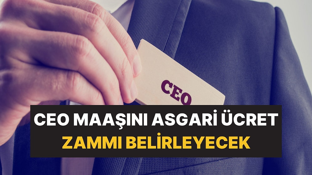 Sadece 17 bin TL Maaş Alan Değil CEO da Asgari Ücret Zammını Bekliyor: CEO Maaşlarını 2025 Zammı Belirleyecek