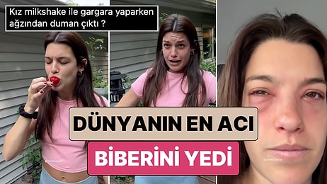 Ama Neden? Dünyanın En Acı Biberini Yiyen Kadın Biberi Yedikten Sonra Başına Gelenleri Paylaştı