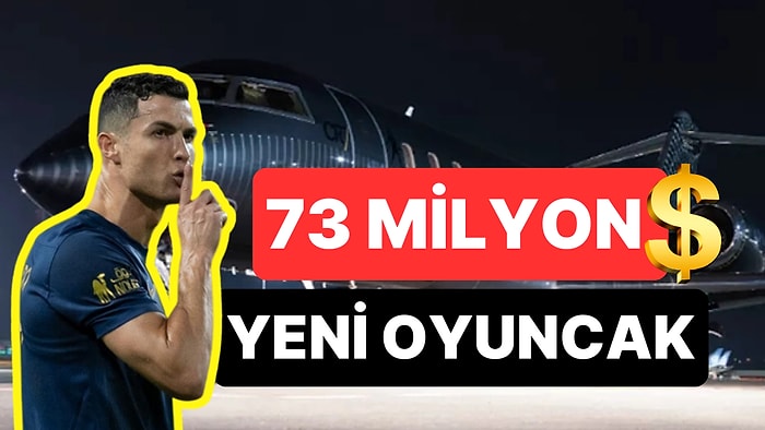 Ronaldo'nun Yeni Oyuncağı 73 Milyon Dolarlık Özel Jetin Lüks Detayları