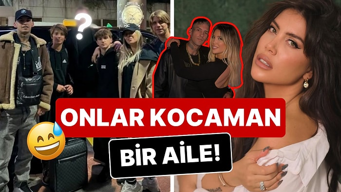 Wanda Nara, Eski Kocası Maxi Lopez ve Yeni Çıtır Sevgilisi L-Gante Kocaman Bir Aile: Birlikte Tatile Çıktılar