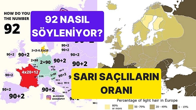 İncelemelere Doyamayacağınız Bu 10 Harita Hayata Bakış Açınızı Değiştirebilir!