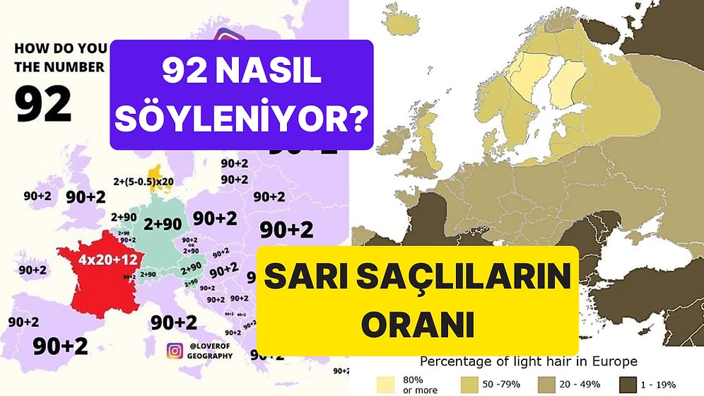 İncelemelere Doyamayacağınız Bu 10 Harita Hayata Bakış Açınızı Değiştirebilir!