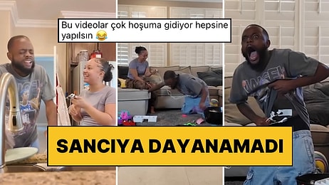 Suni Regl Sancısı ile Ev İşi Yapmayı Deneyen Adam Ağrıya Dayanamadı