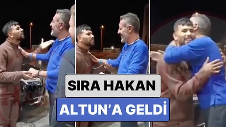 Hakan Altun'la Yan Yana Gelen Kandıralı Ferdi Altun'un Gözünün İçine Baka Baka Şarkısını Yanlış Söyledi