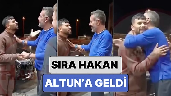 Hakan Altun'la Yan Yana Gelen Kandıralı Ferdi Altun'un Gözünün İçine Baka Baka Şarkısını Yanlış Söyledi