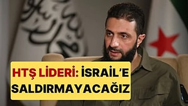 Ilımlı açıklamalarla şeriat düzenine dair sinyallerin olduğu Suriye'de komşu ülkelerle ilişkiler de belirginleşiyor. HTŞ lideri Colani, batının yeni starı olarak çıktığı yayınlarda yaptığı açıklamalarla adeta batılı ülkelerin yüreğine su serpiyor. Son açıklaması ise direkt İsrail'i ilgilendiriyor.