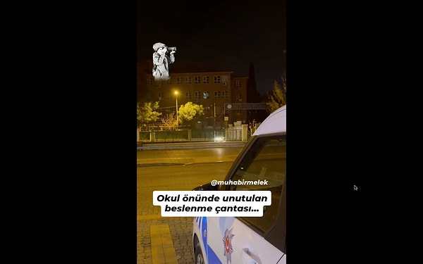 Aydın'ın Efeler ilçesindeki bir okulun önünde bulunan çanta paniğe sebep oldu ve ekiplere haber verildi.