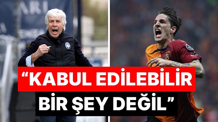 Galatasaraylı Nicolo Zaniolo Gol Sevinci Yüzünden Gasperini'den Fırça Yedi