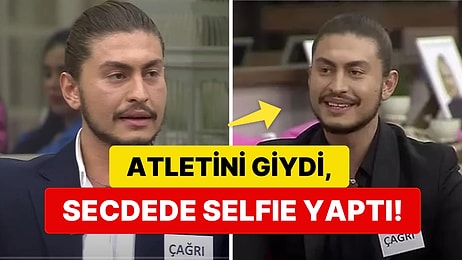 Kısmetse Olur Çağrı'nın Kulaklık Takıp Atletle Secdeye Eğildiği Namaz Selfie'si Fena Tiye Alındı!