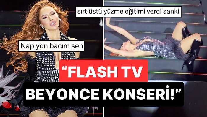 Yeni Saç Rengiyle İlk Konserini Veren Hadise'nin Yatarak Yaptığı Dans Şovu Kullanıcıları İkiye Böldü!