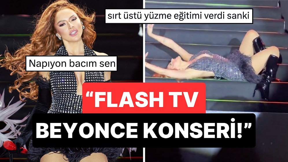 Yeni Saç Rengiyle İlk Konserini Veren Hadise'nin Yatarak Yaptığı Dans Şovu Kullanıcıları İkiye Böldü!