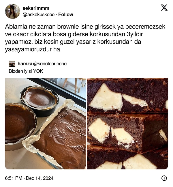 4. Yok mu bi kek yapıp paylaşmanız?