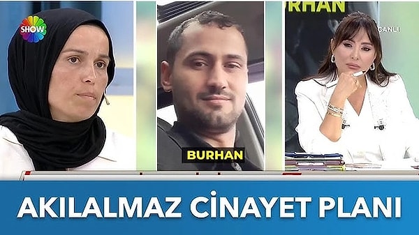 25. 19 Eylül 2020'de öldürülen Burhan Karakuş'un katili hala bulunamadı. Eşi Sevgi Karakuş'un Didem Arslan'la Vazgeçme programına katılmasıyla cinayetin arkasındaki sır perdesi aralanmaya başladı. Programda yaşanan gelişmelere göre, Burhan'ın yakın arkadaşı Utku'nun eşi Feride'yle ilişkisinin olduğu ortaya çıktı. Ancak Burhan öldürülmeden 4 gün önce, Feride'nin kız kardeşi Gamze ile öpüşürken görüntülenmiş.