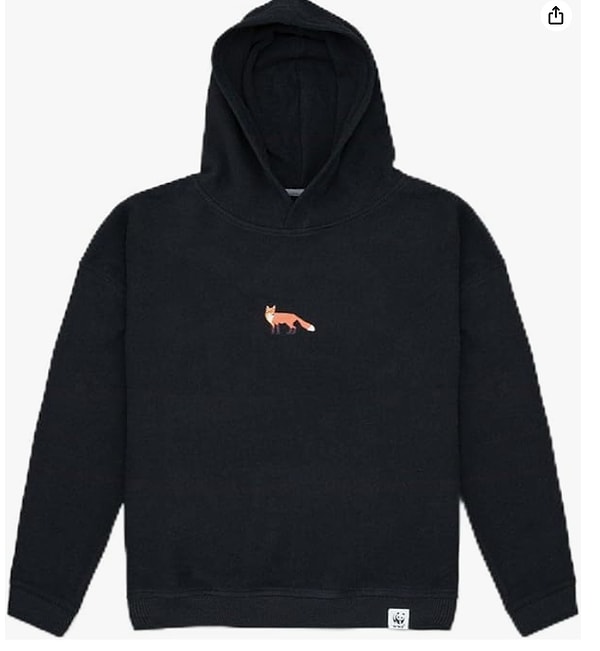 7. WWF Market Kızıl Tilki Super Soft Hoodie  Uniseks Yetişkin