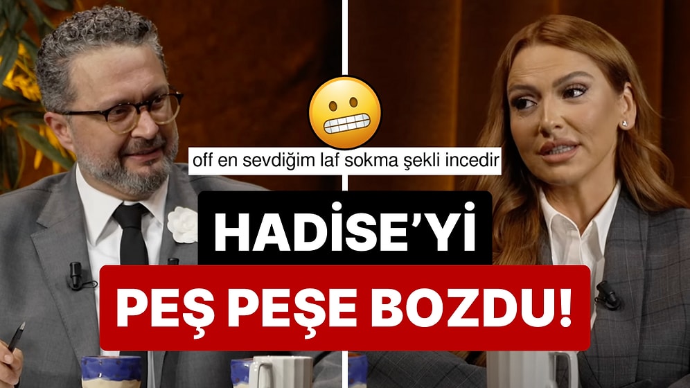 Önce Estetik Sonra Travma Muhabbeti: Çaktırmadan Laf Sokan İbrahim Selim, Hadise'yi Peş Peşe Bozdu!