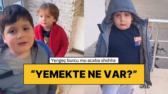 Her Gün Eve Gelir Gelmez Yemekte Ne Olduğunu Soran Tatlı Çocuk İştahımızı Açtı