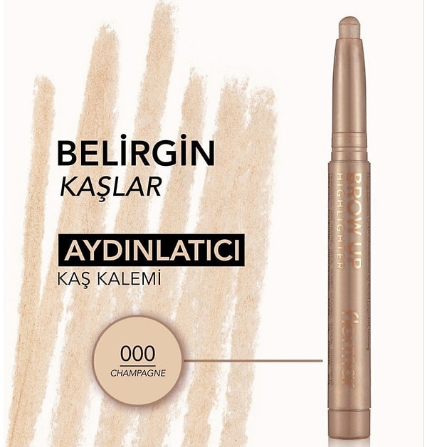 Flormar Kremsi Dokulu Brow Up Highlighter Pencil Aydınlatıcı Kalem