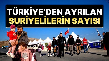 Türkiye’den Ayrılan Suriyeliler Ülkelerine Dönüyor: Son 5 Günde 7 Bin 871 Suriyeli Geri Döndü