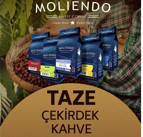 Moliendo House Blend Filtre Kahve (Çekirdek Kahve) 1000 g