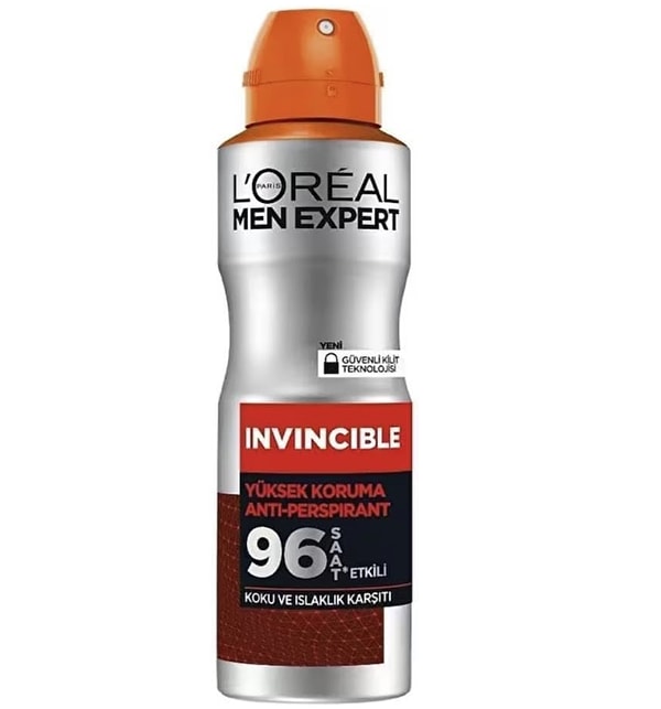 L’Oréal Paris Men Expert Invincible Anti Perspirant Sprey Deodorant