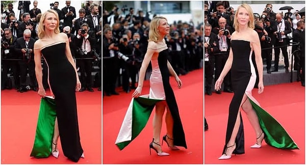 2. Cate Blanchett Cannes’ta Filistin’e Destek Verdi