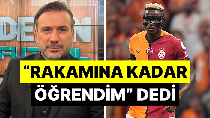 Ertem Şener Galatasaray'ın Victor Osimhen Transferini Bitirdiğini İddia Etti!