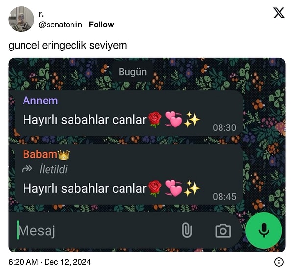 Hanımcılık diyelim.